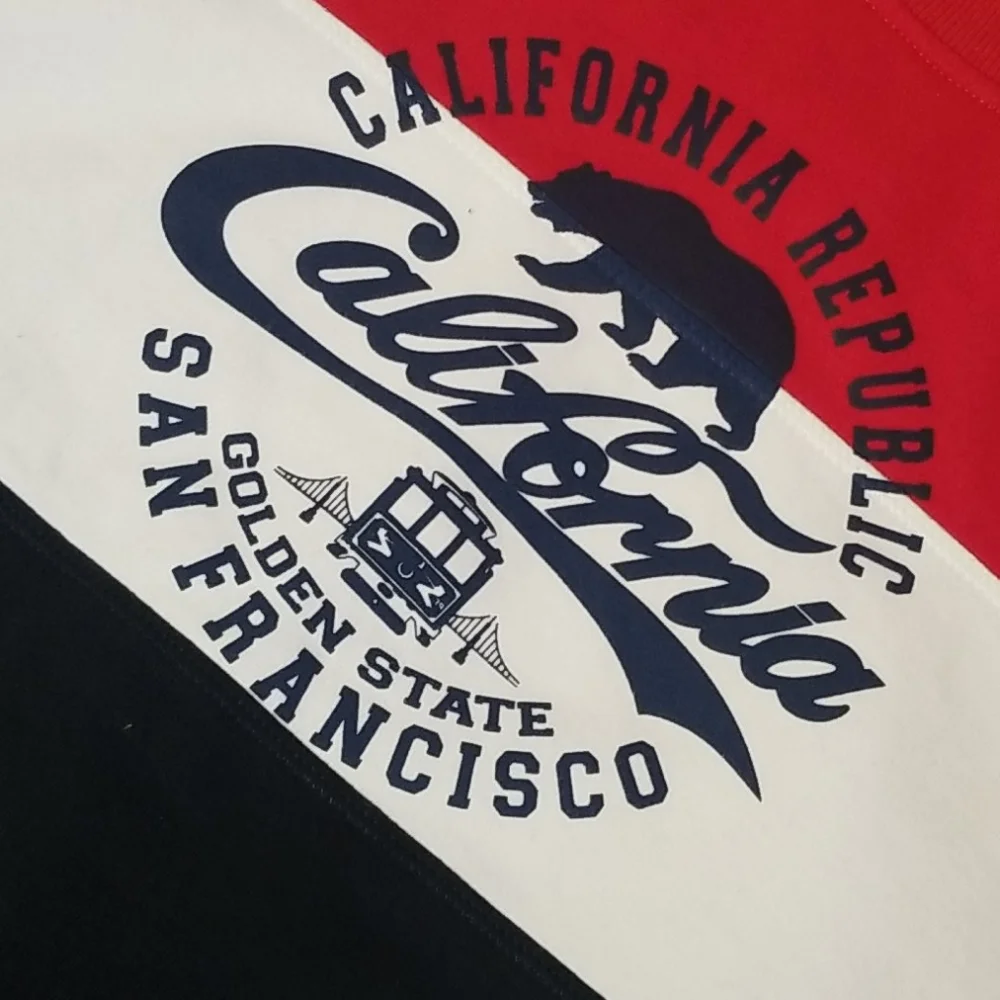 Vintage 1990s California‎ republic sweatshirt lg